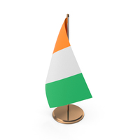 Côte d'Ivoire Desk Flag PNG & PSD Images