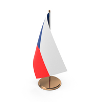 Czech Republic Desk Flag PNG & PSD Images