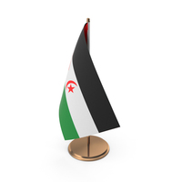 Western Sahara Desk Flag PNG & PSD Images