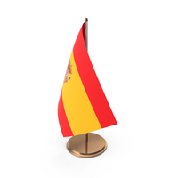 Spain Desk Flag PNG & PSD Images