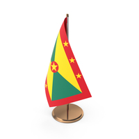 Grenada Desk Flag PNG & PSD Images