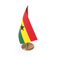 Ghana Desk Flag PNG & PSD Images