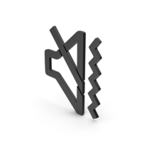 Symbol Sound Vibrate Black PNG & PSD Images
