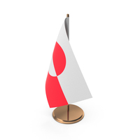 Greenland Desk Flag PNG & PSD Images