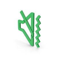 Symbol Sound Vibrate Green PNG & PSD Images