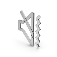 Symbol Sound Vibrate Silver PNG & PSD Images