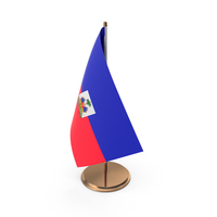 Haiti Desk Flag PNG & PSD Images