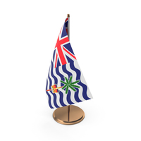 British Indian Ocean Territory Desk Flag PNG & PSD Images