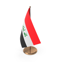 Iraq Desk Flag PNG & PSD Images