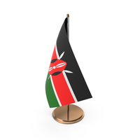 Kenya Desk Flag PNG & PSD Images