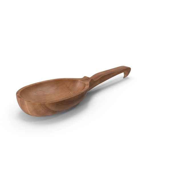 Wooden Sauna Ladle PNG & PSD Images