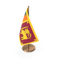 Sri Lanka Desk Flag PNG & PSD Images