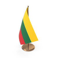 Lithuania Desk Flag PNG & PSD Images
