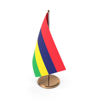 Mauritius Desk Flag PNG & PSD Images