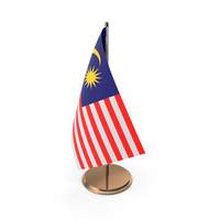 Malaysia Desk Flag PNG & PSD Images
