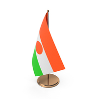 Niger Desk Flag PNG & PSD Images