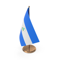 Nicaragua Desk Flag PNG & PSD Images