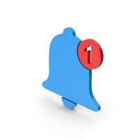 Symbol Notification Blue Red PNG & PSD Images