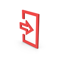 Symbol Login Red PNG & PSD Images