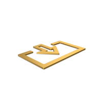 Gold Symbol Login PNG & PSD Images