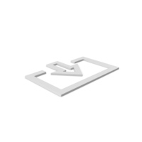 Login Symbol White PNG & PSD Images