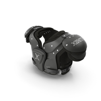 Xenith Flyte Youth Football Shoulder Pads Black PNG & PSD Images