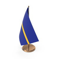 Nauru Desk Flag PNG & PSD Images