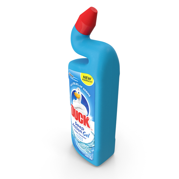 Toilet Duck Toilet Cleaner Gel Ocean Fresh PNG & PSD Images