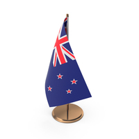 New Zealand Desk Flag PNG & PSD Images