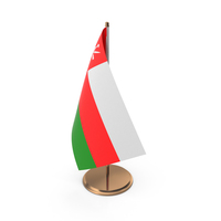 Oman Desk Flag PNG & PSD Images