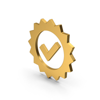 Symbol Guarantee Gold PNG & PSD Images