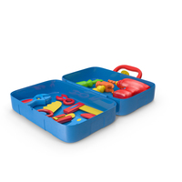 Toy Tools Box Set PNG & PSD Images