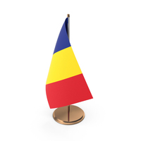 Romania Desk Flag PNG & PSD Images