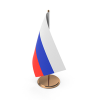 Russia Desk Flag PNG & PSD Images