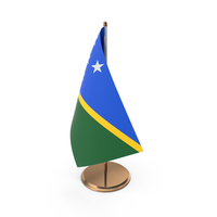 Solomon Islands Desk Flag PNG & PSD Images