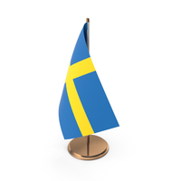 Sweden Desk Flag PNG & PSD Images