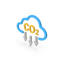 Co2 Cloud Symbol PNG & PSD Images