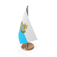 San Marino Desk Flag PNG & PSD Images