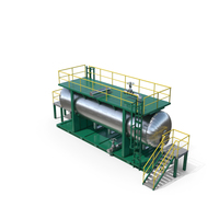 New Oil Refinery De-salting Tank PNG & PSD Images