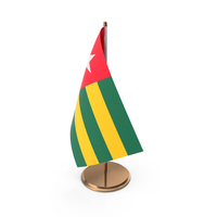 Togo Desk Flag PNG & PSD Images