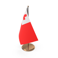 Tonga Desk Flag PNG & PSD Images