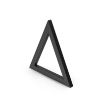 Triangle Black PNG & PSD Images