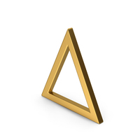 Triangle Gold PNG & PSD Images