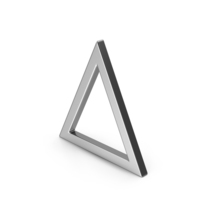Triangle Silver PNG & PSD Images