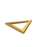 Gold Triangle PNG & PSD Images