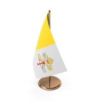 Vatican City Desk Flag PNG & PSD Images