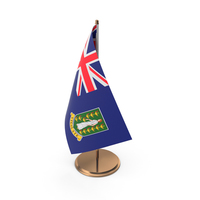 British Virgin Islands Desk Flag PNG & PSD Images