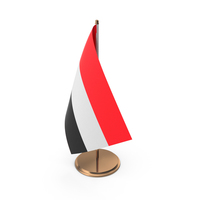 Yemen Desk Flag PNG & PSD Images