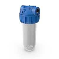 Transparent Water Filter Housing PNG & PSD Images