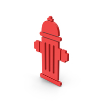 Symbol Fire Hydrant Red PNG & PSD Images